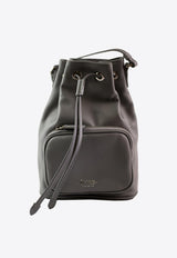 La Rose Leather Satchel Bag Gray 50141_25