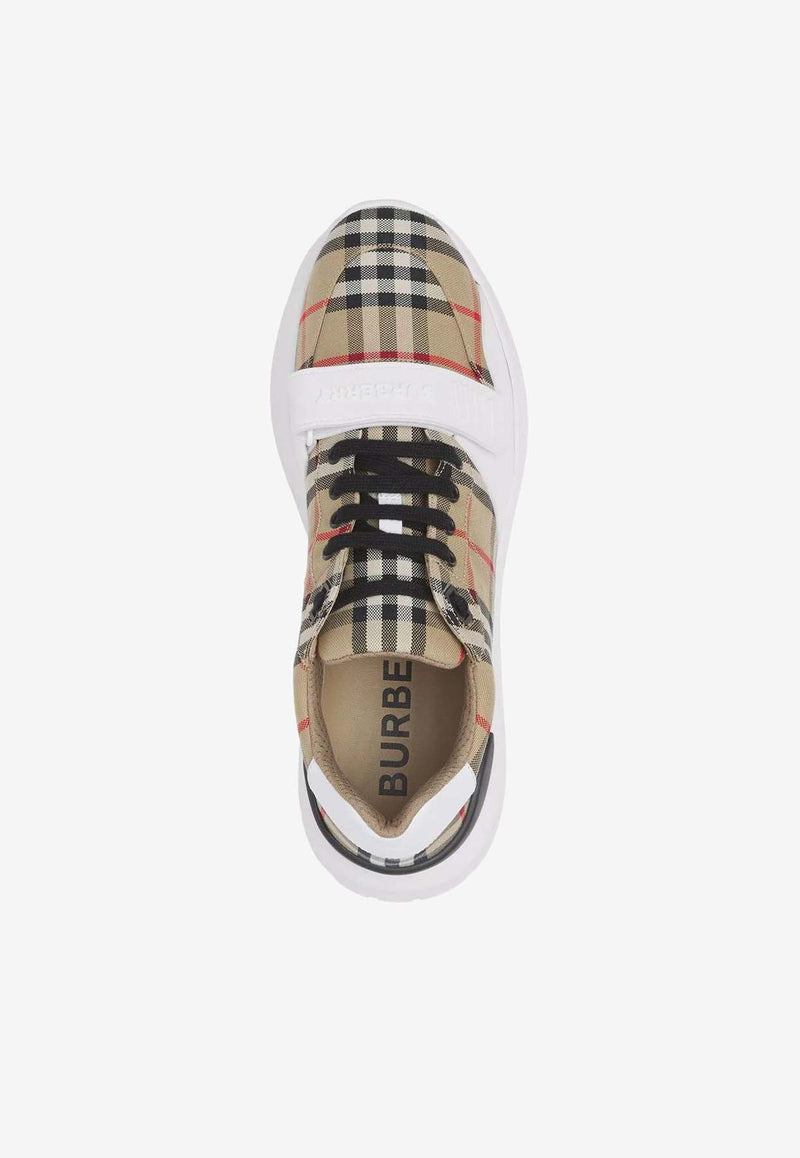 Burberry Regis Low-Top Sneakers 8048577_A7028 Beige