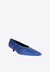 La Rose Crystal Embellished Pumps Blue EW2133556_BLUE