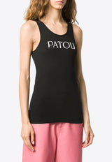 Patou Iconic Logo Tank Top Black JE0159994_999B