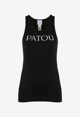 Patou Iconic Logo Tank Top Black JE0159994_999B