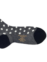 ANTIPAST Polka Dots Knitted Socks Gray ANP354_BW