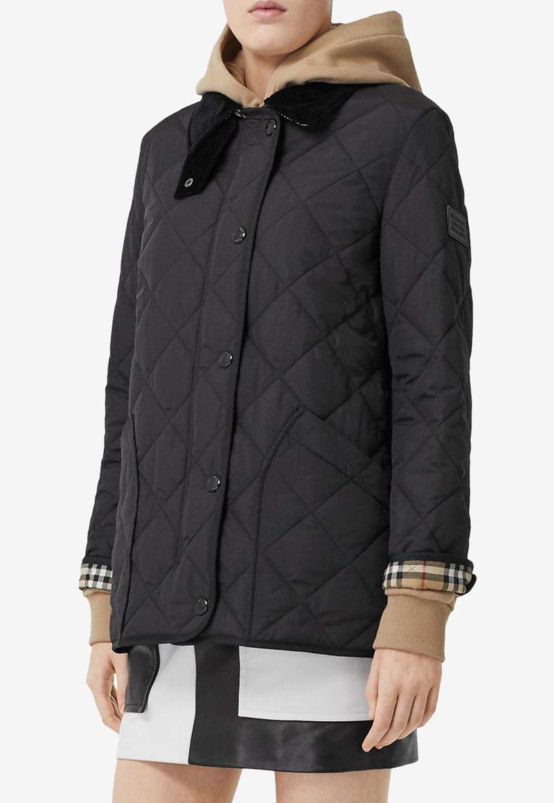 Burberry Quilted Thermoregulated Jacket 8021751_A1189 Black