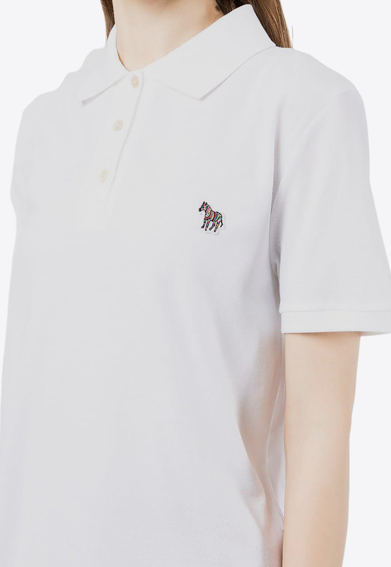 Paul Smith Zebra Patch Polo T-shirt White W2R224VH20068_01