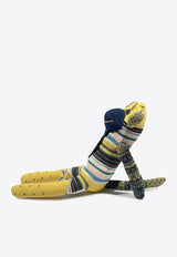 ANTIPAST Kids Babies Sock Knit Monkey Doll Yellow SA2E_YELLOWMIX