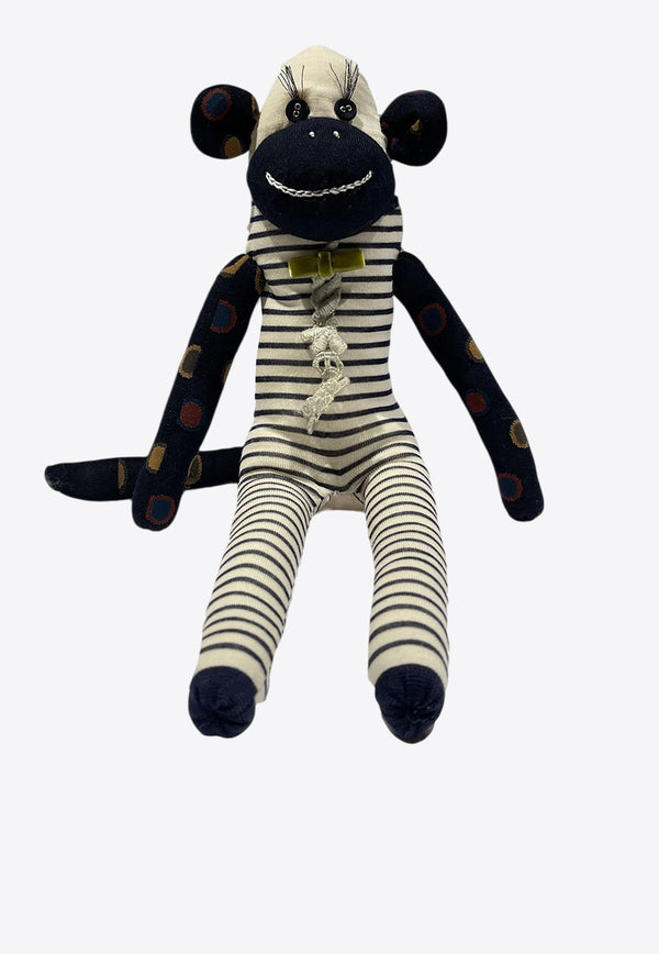 ANTIPAST Kids Babies Sock Knit Monkey Doll Navy SA2E_NAVYMIX