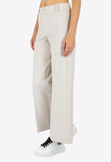 S Max Mara Sale Tailored Flared Pants White 91360403600SALE_019