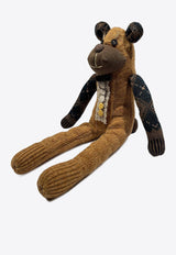 ANTIPAST Kids Babies Sock Knit Monkey Doll Brown SA3C_BROWNEMIX