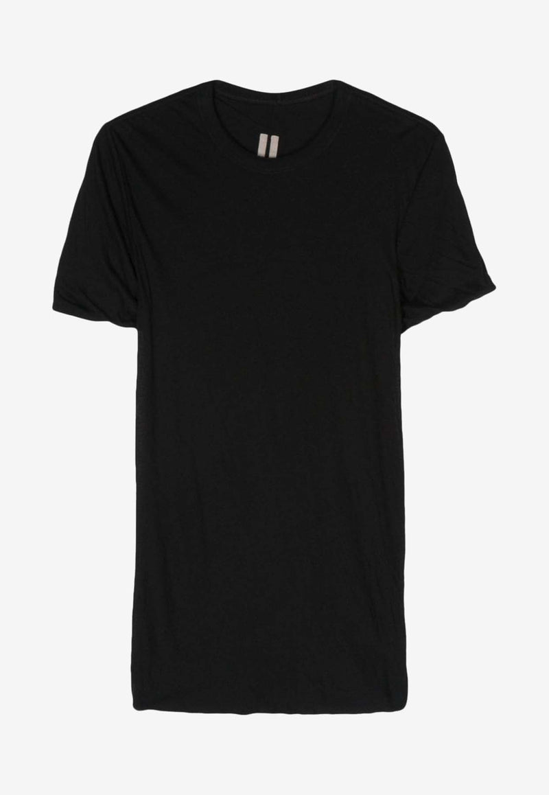 Rick Owens Double Layer Crewneck T-shirt Black RU01D3256UC_09