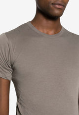 Rick Owens Double Layer Crewneck T-shirt Gray RU01D3256UC_34