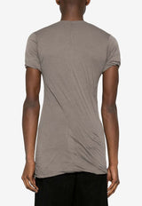 Rick Owens Double Layer Crewneck T-shirt Gray RU01D3256UC_34