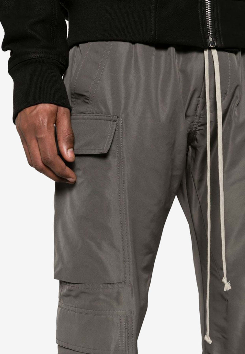 Rick Owens Mastodon Megacargo Tapered Pants Gray RU01D3337FK_34