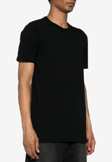 Rick Owens Paneled Crewneck T-Shirt Black RU01D3264JA_09