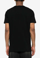 Rick Owens Paneled Crewneck T-Shirt Black RU01D3264JA_09