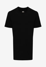 Rick Owens Paneled Crewneck T-Shirt Black RU01D3264JA_09