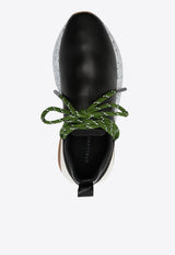 Stella McCartney Paneled Sneakers in Faux Leather 810318E00162_1000 Black