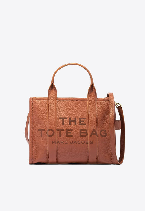 Marc Jacobs The Medium Logo-Detail Tote Bag Brown H004L01PF21_212