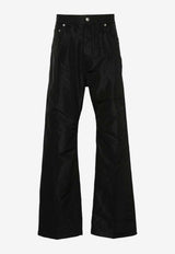 Rick Owens Geth Wide-Leg Denim Jeans Black RU01D3333FK_09