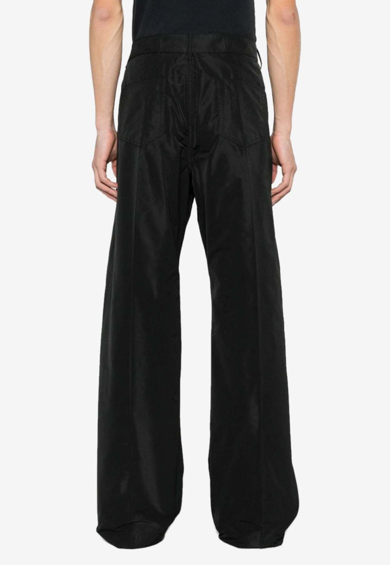 Rick Owens Geth Wide-Leg Denim Jeans Black RU01D3333FK_09