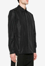 Rick Owens Fogpocket Long-Sleeved Shirt Black RU01D3237FK_09