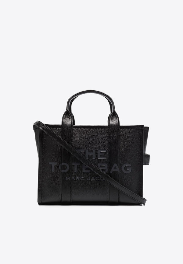 Marc Jacobs The Medium Logo Tote Bag Black H004L01PF21_001