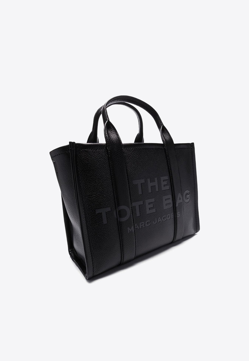 Marc Jacobs The Medium Logo Tote Bag Black H004L01PF21_001