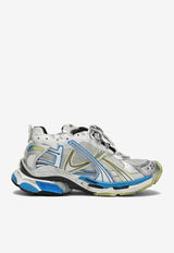 Balenciaga Runner Low-Top Sneakers in Mesh and Nylon 772774W3RMU/O_BALEN-9074 White