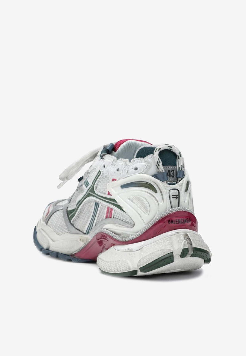Balenciaga Runner Low-Top Nylon and Mesh Sneakers Multicolor 772774W3RMU/R_BALEN-9934