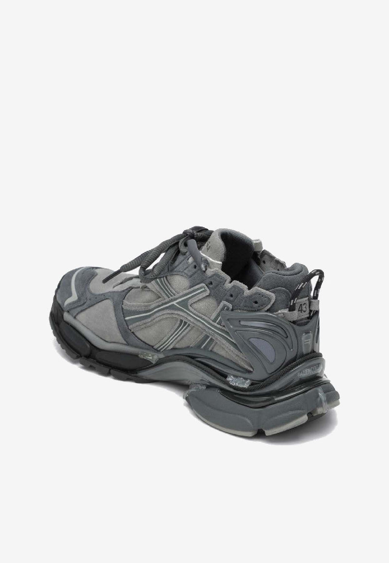 Balenciaga Runner Low-Top Nylon and Mesh Sneakers Gray 772774WRNSD/R_BALEN-1100