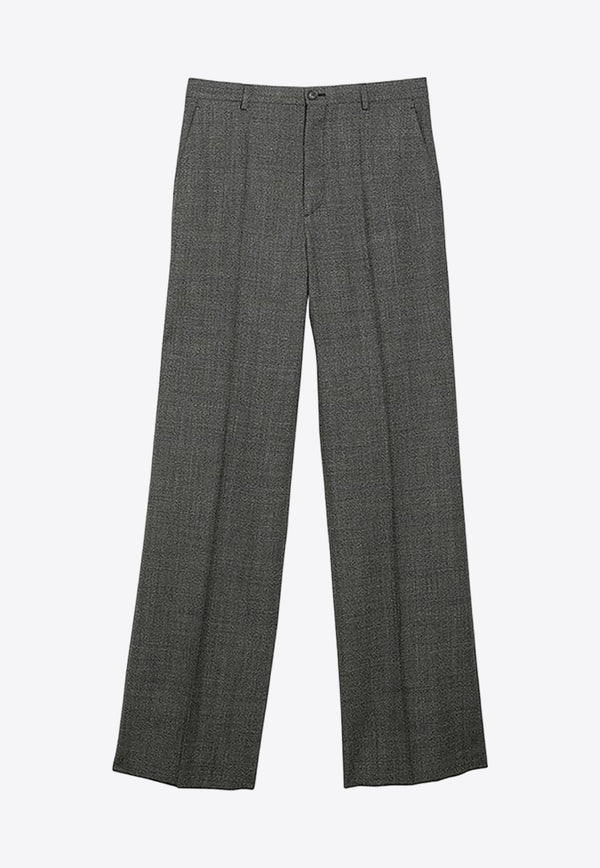 Balenciaga Tailored Wool Wide Pants Gray 773246TNT41/O_BALEN-1269
