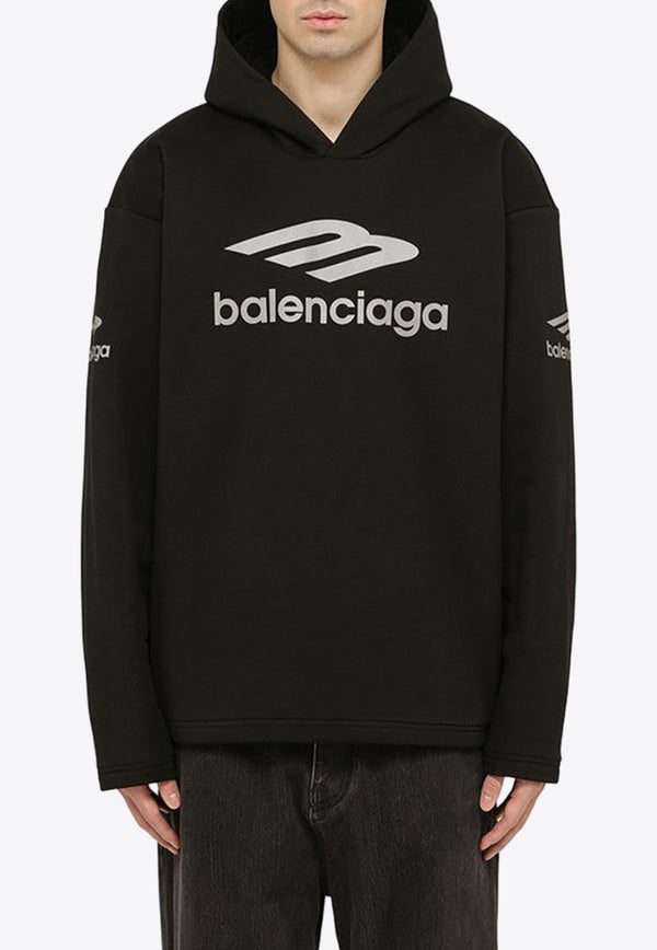 Balenciaga Icon 3B Sport Hooded Sweatshirt 773685TPVQ6/O_BALEN-1000