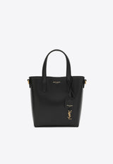 Saint Laurent Mini Toy Top Handle Bag in Nappa Leather Black 773995AADDI/O_YSL-1000