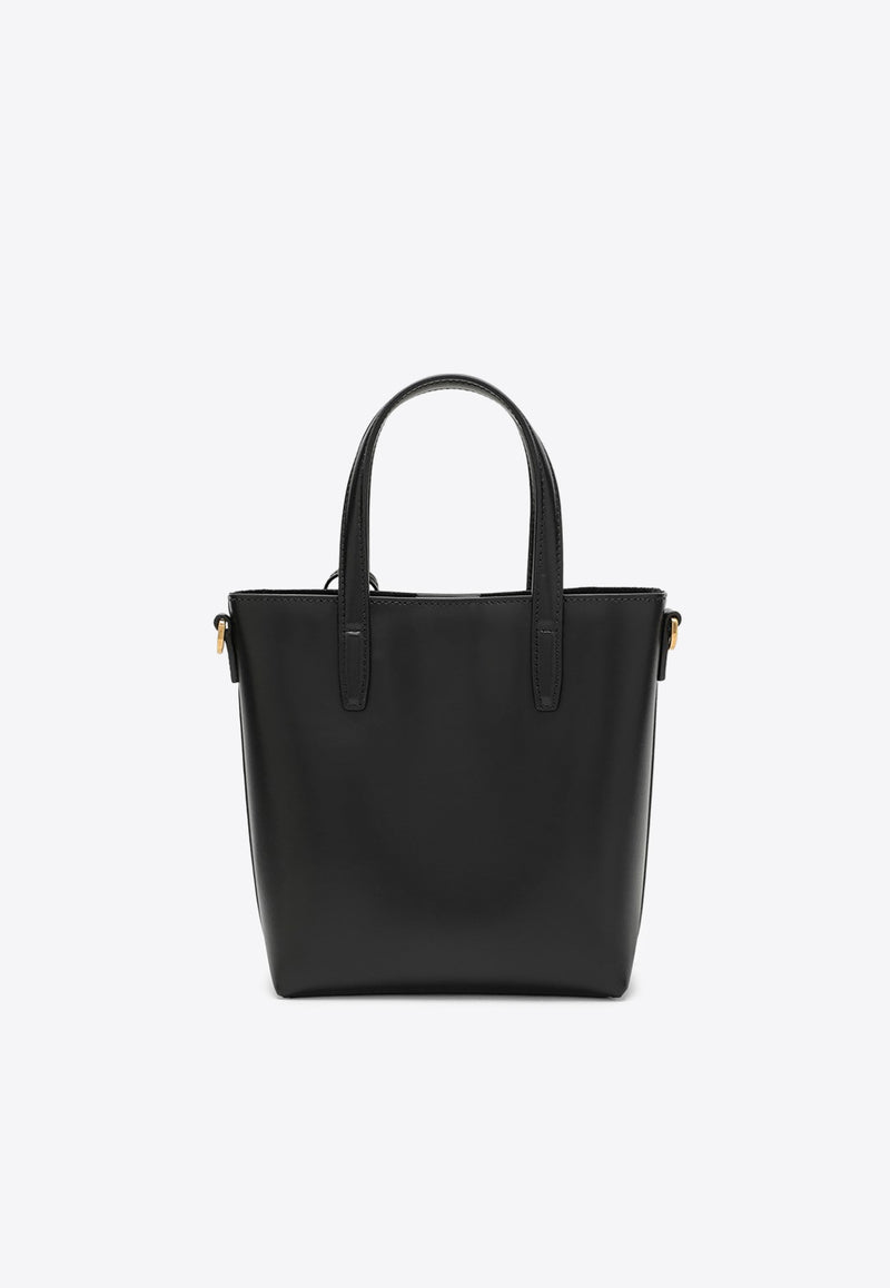 Saint Laurent Mini Toy Top Handle Bag in Nappa Leather Black 773995AADDI/O_YSL-1000