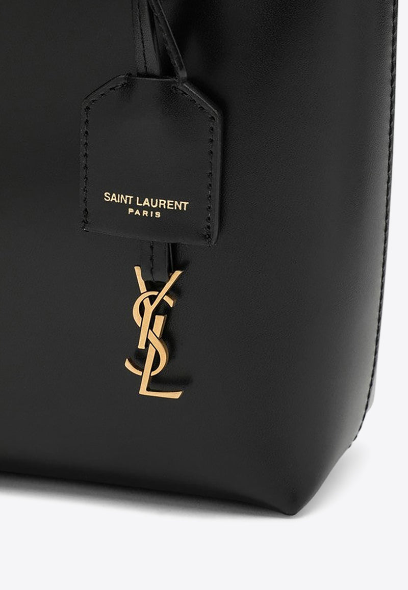 Saint Laurent Mini Toy Top Handle Bag in Nappa Leather Black 773995AADDI/O_YSL-1000