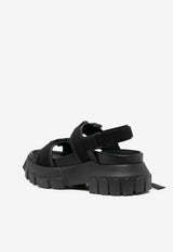 Rick Owens Tractor Chunky Sandals Black RP01D2885LOO_99