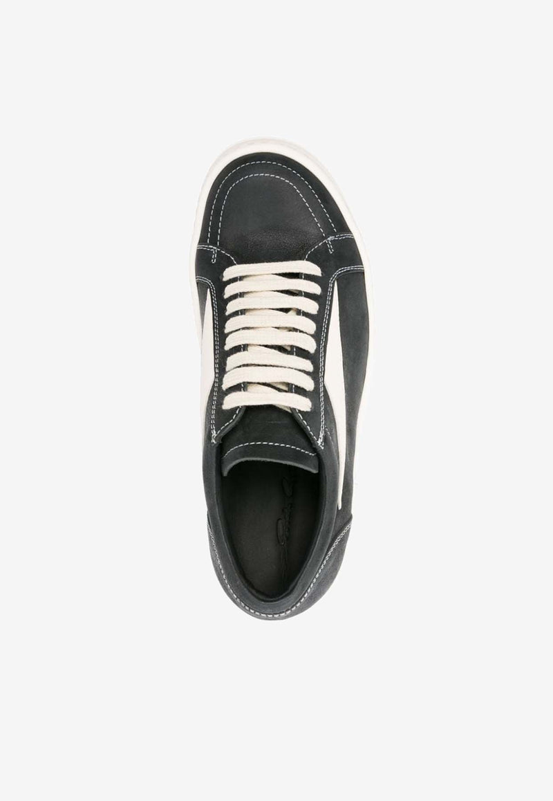 Rick Owens Luxor Leather Sneakers Black RP01D2888LBKLCO_911