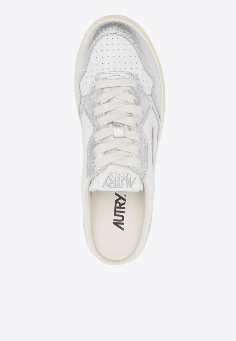 Autry Medalist Low-Top Sneaker Mule White MULWWB18_18