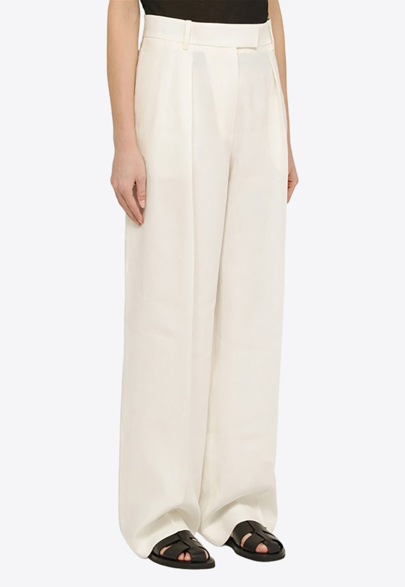 The Row Basic Wide-Leg Pants White 7768W2929/O_THERO-OWH