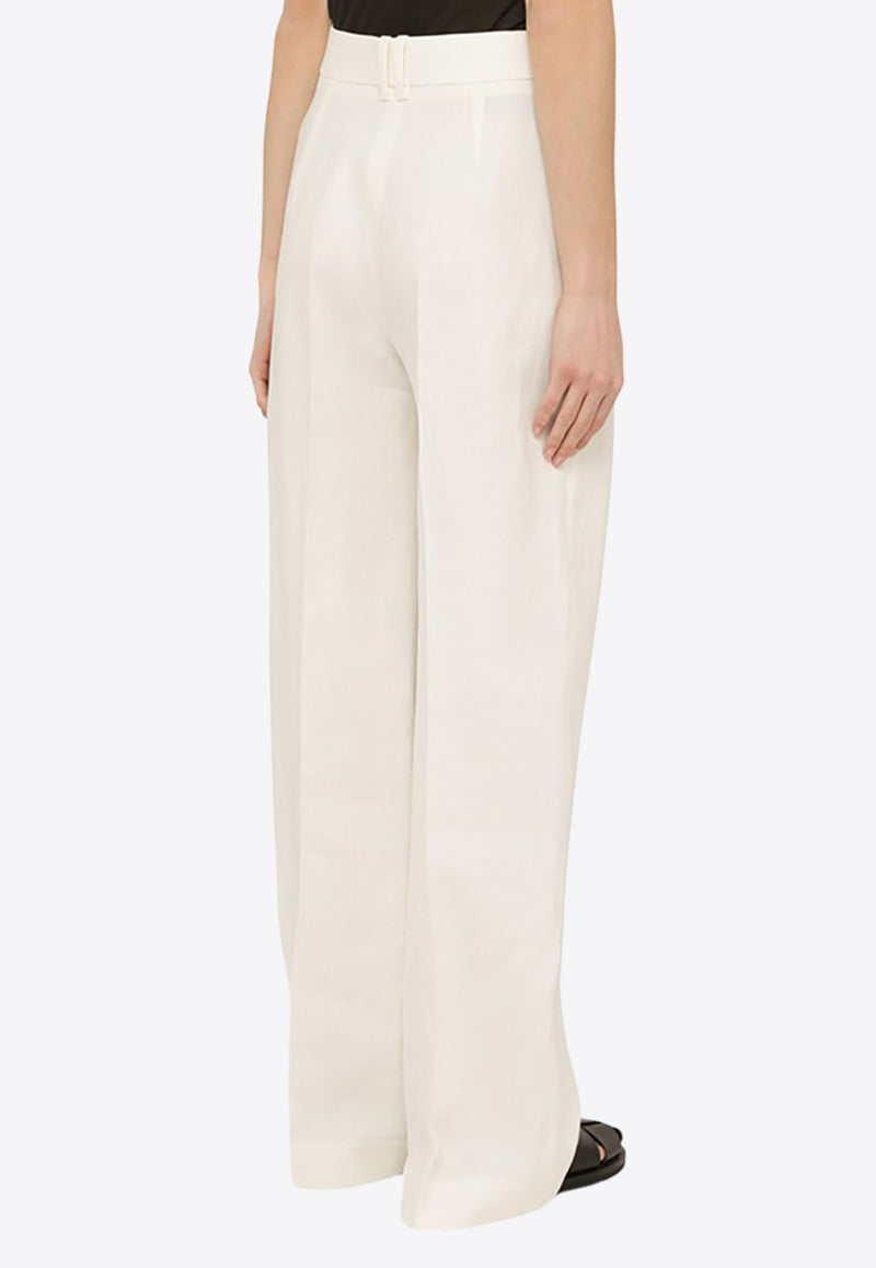 The Row Basic Wide-Leg Pants White 7768W2929/O_THERO-OWH