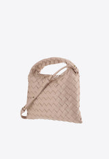 Bottega Veneta Mini Hop Intrecciato Crossbody Bag 777586V3IV1 6913 Lotus