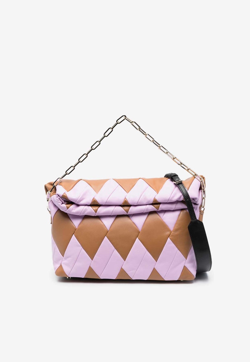 RECO Rombo Quilted Leather Shoulder Bag Multicolor ROMBOBAG_DUQUESA