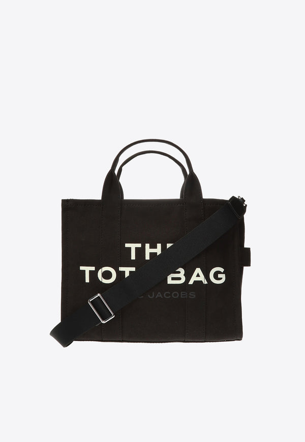 Marc Jacobs The Medium Logo Print Tote Bag Black M0016161 0-001
