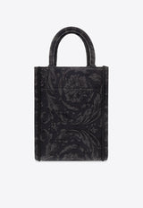 Versace Mini Barocco Athena Tote Bag Black 1011565 1A09741-2BM0V