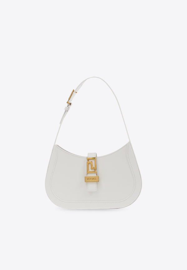 Versace Small Greca Goddess Top Handle Bag White 1013167 1A05134-1W00V