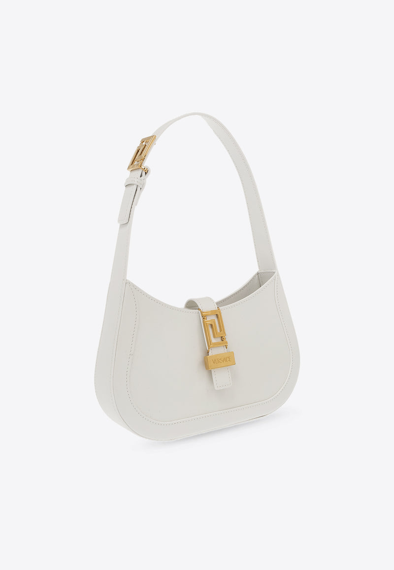 Versace Small Greca Goddess Top Handle Bag White 1013167 1A05134-1W00V