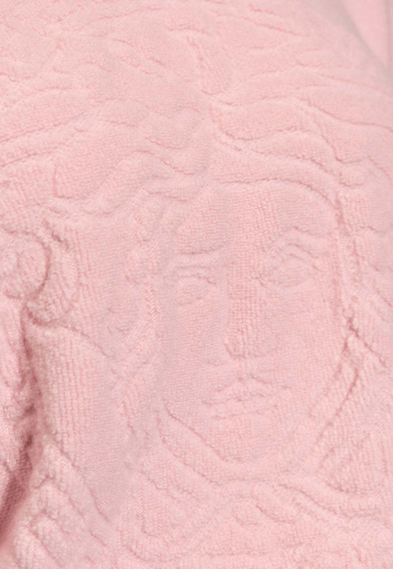 Versace Medusa Wool Blend Knit Sweater

 Pink 1013429 1A10005-1PR20
