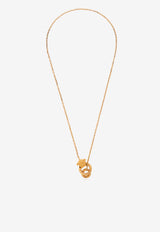 Versace Signature Medusa Necklace Gold 1013669 1A00620-3J000