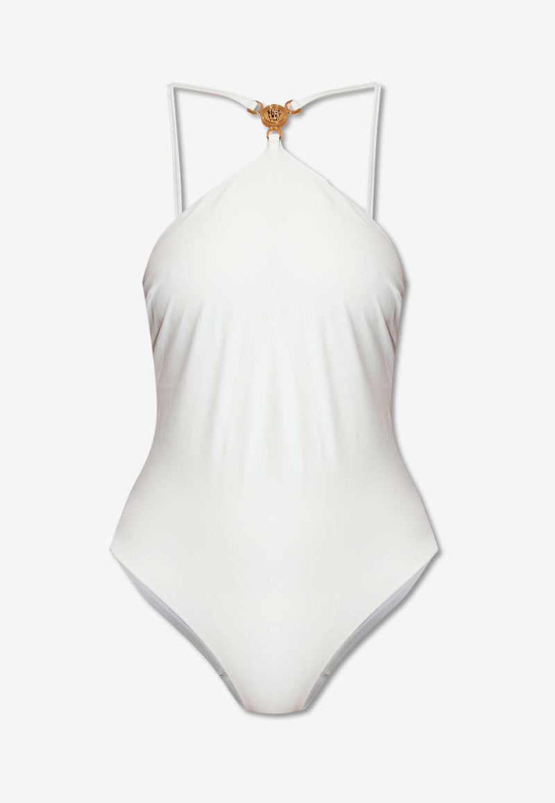 Versace Medusa '95 One-Piece Swimsuit White 1012231 1A08812-1W010