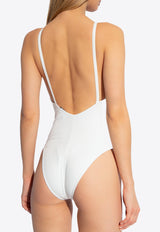 Versace Medusa '95 One-Piece Swimsuit White 1012231 1A08812-1W010