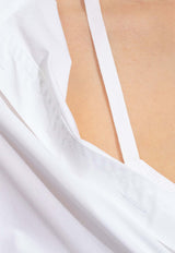 Jacquemus Bahia Courte Cropped Shirt White 233SH042 1454-100